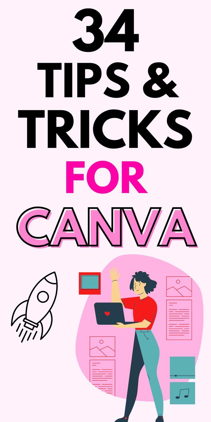 34 Helpful Tips & Tricks For Canva That Are Totally Lifesaving! | Canva Tips Tutorial